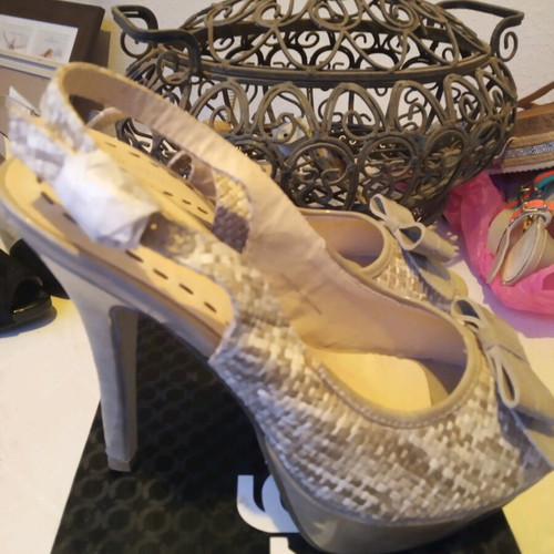 Migato sandals used, high heel, size 38, gray