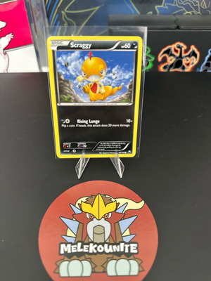 Scraggy κάρτα Pokémon μεταχειρισμένη, Dark Explorers 67/108 common