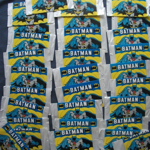 Batman stickers new, pack of 30 sealed envelopes