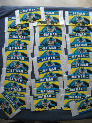 Αυτοκόλλητα Batman καινούργια, πακέτο 30 σφραγισμένα φακελάκια