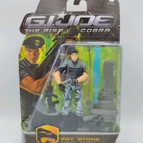 G.I.JOE SGT STONE figure sealed like new