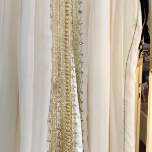 Baroque velvet dress with gold embroidery, maxi formalwear