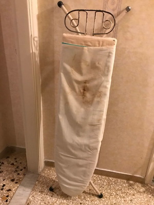 Ironing board old sturdy used