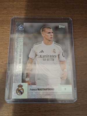 Franco Mastantuono Topps RC Halo κάρτα σαν καινούργιο