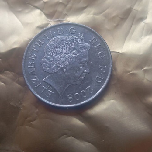 UK 2008 10 Pence Elizabeth II coin like new