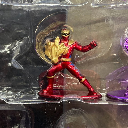 Power Rangers Red Dinothunder Metalfig Jada new 4cm
