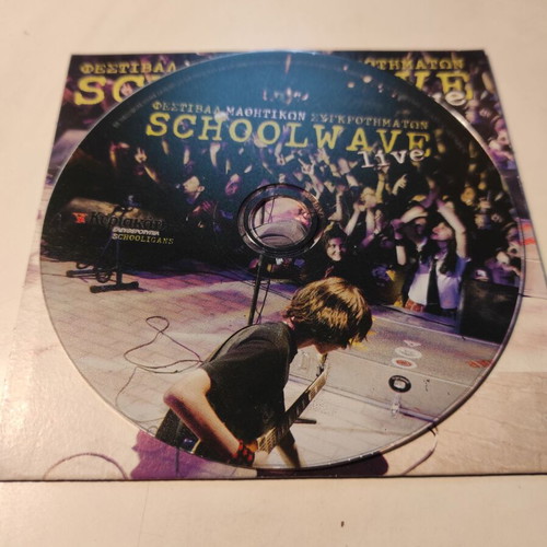 Schoolwave Live CD like new, rock student band festival