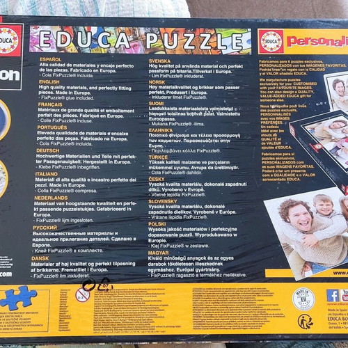 Educa Puzzle USA 1500 pieces new with Fix Puzzle glue