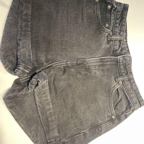 Bershka denim shorts black high waist like new