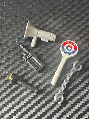 Playmobil police accessories like new