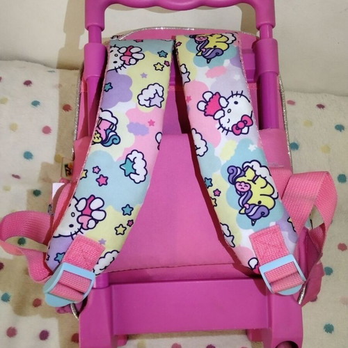 Hello Kitty trolley backpack for kids