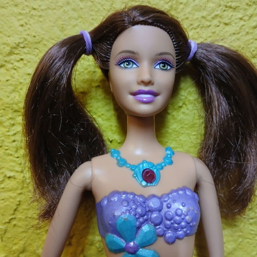 Barbie Dreamtopia Sparkle Lights Mermaid doll used