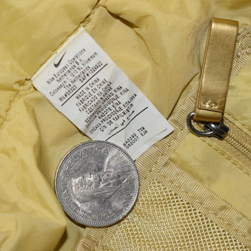 Nike Gold Bag used handbag