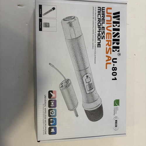 Wireless microphone set new
