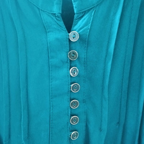 Attrattivo sleeveless blouse turquoise size S like new