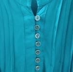Attrattivo sleeveless blouse turquoise size S like new