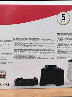 Camon automatic pet feeder for cats and dogs