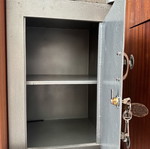 Large security safe used, heavy-duty