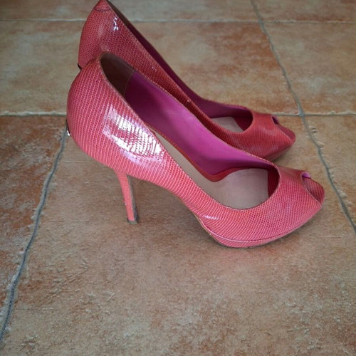 Γόβες Dior peep toe ροζ σαν καινούργιες