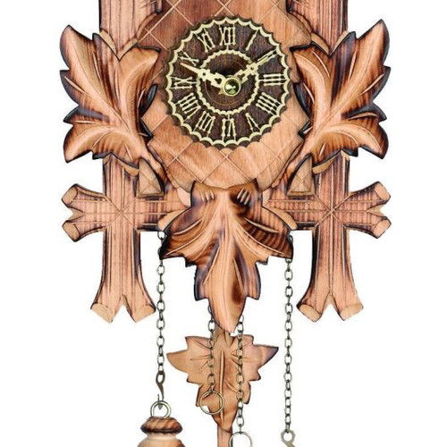 Black Forest cuckoo wall clock analog new with music
