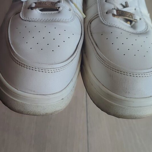 Fila casual shoes size 45 used, white