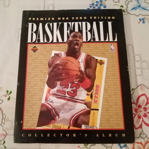 NBA Upper Deck 1992 Premier Euro Edition Collectors Album like new