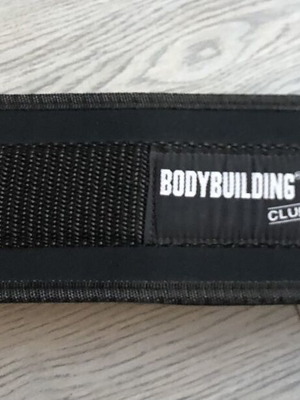 Velcro Gym Belt like new, medium size, black
