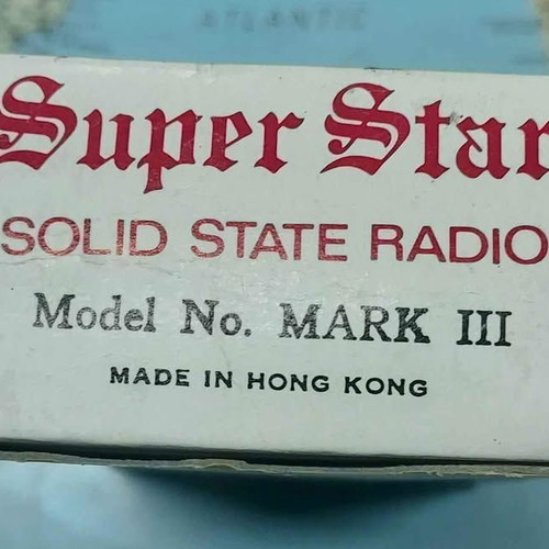 Super Star transistor radio new