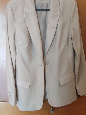 Beige jacket like new, size S