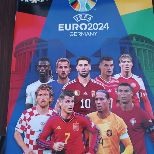 Topps EURO 2024 Match Attax album like new, empty