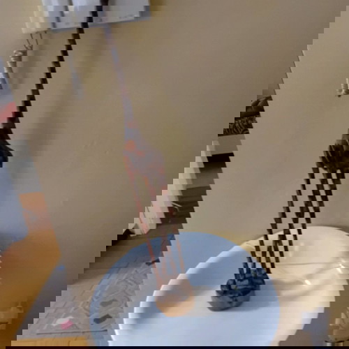 Καμηλοπάρδαλη μπιμπελό ξύλινο μεταχειρισμένο, ύψος 72 εκατοστά