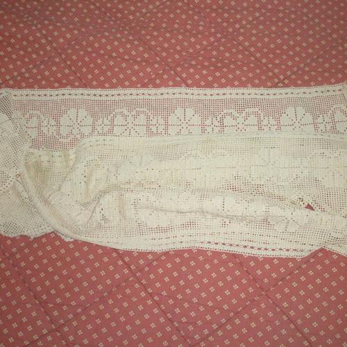 Lace ecru beige 6 meters and 2 pieces atrante new