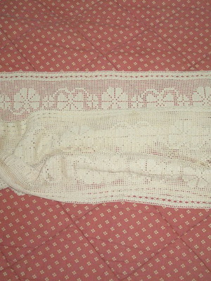 Lace ecru beige 6 meters and 2 pieces atrante new