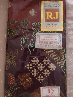 Batik Sarong Ratna Jaya new traditional Indonesian fabric