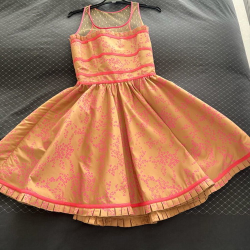 Red Valentino Dress Size S Like New with Pink Details