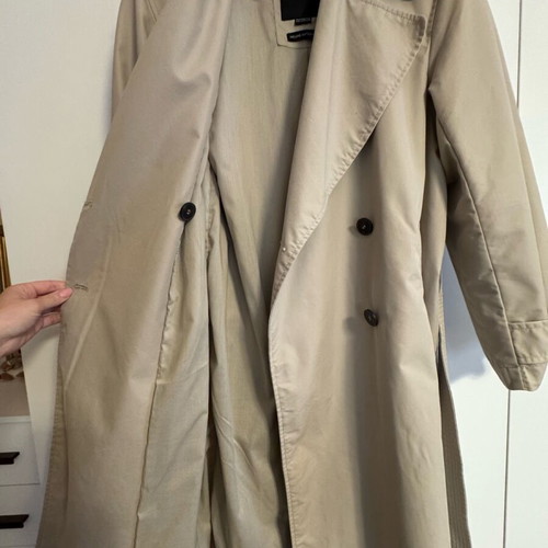 Trench coat Pull & Bear new, beige, size S