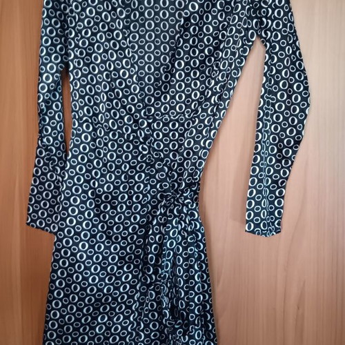 Northland small robe-dress, black and white