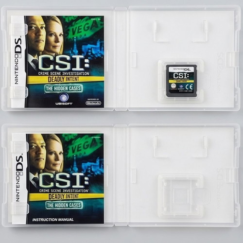 CSI Crime Scene Investigation Deadly Intent The Hidden Cases Nintendo DS like new