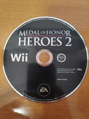 Medal of Honor Heroes 2 Wii used, European edition