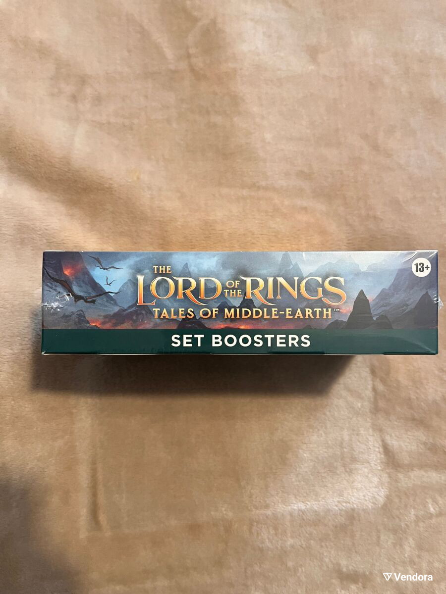 lord of the rings set booster box Amazon.com: MTG: Lord of the Rings: Tales of Middle-Earth Set Booster :  Toys & Games