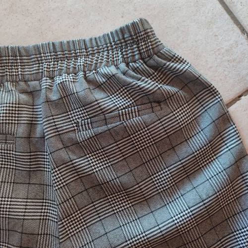 Tally Weijl Checked Pants like new, size XS 34, black and grey