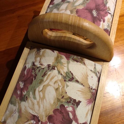 Vintage sewing kit case like new, wooden