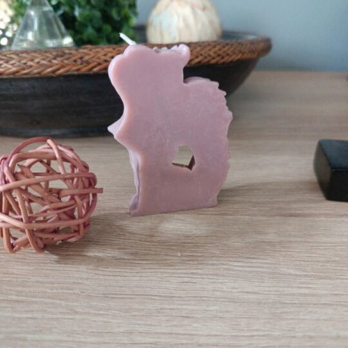 Soy scented candle height 8 cm new