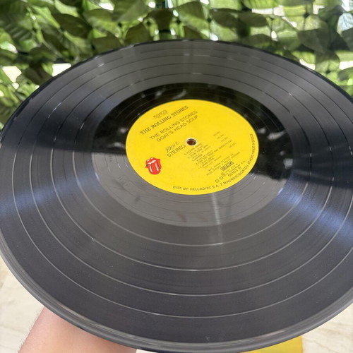 The Rolling Stones Goat's Head Soup LP vinyl Greek edition 1973