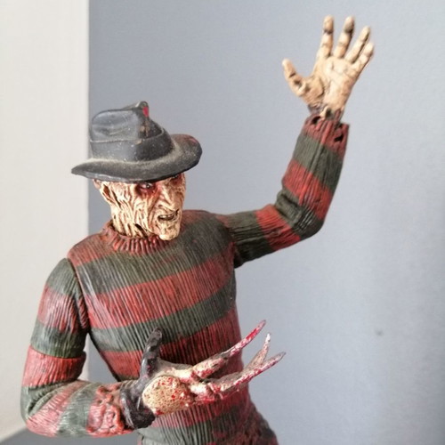 Freddy Krueger figure used, 1998, 17 cm