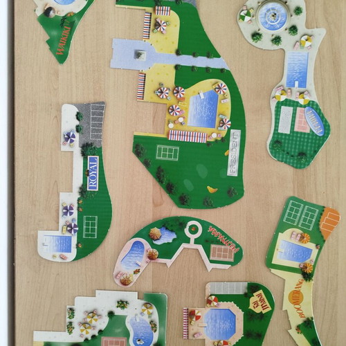 Hotel board game MB used, 90s edition