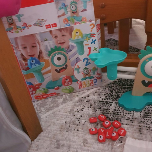 Hape balance toy used, suitable for ages 3+