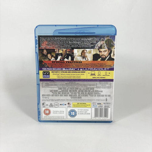 Django Unchained Blu-ray like new with English subtitles and slipcase