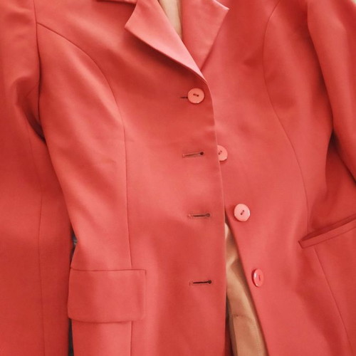 Orange suit and pants used, size 46