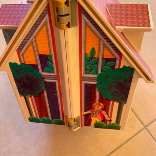 Playmobil vintage portable house 2005 geobra used